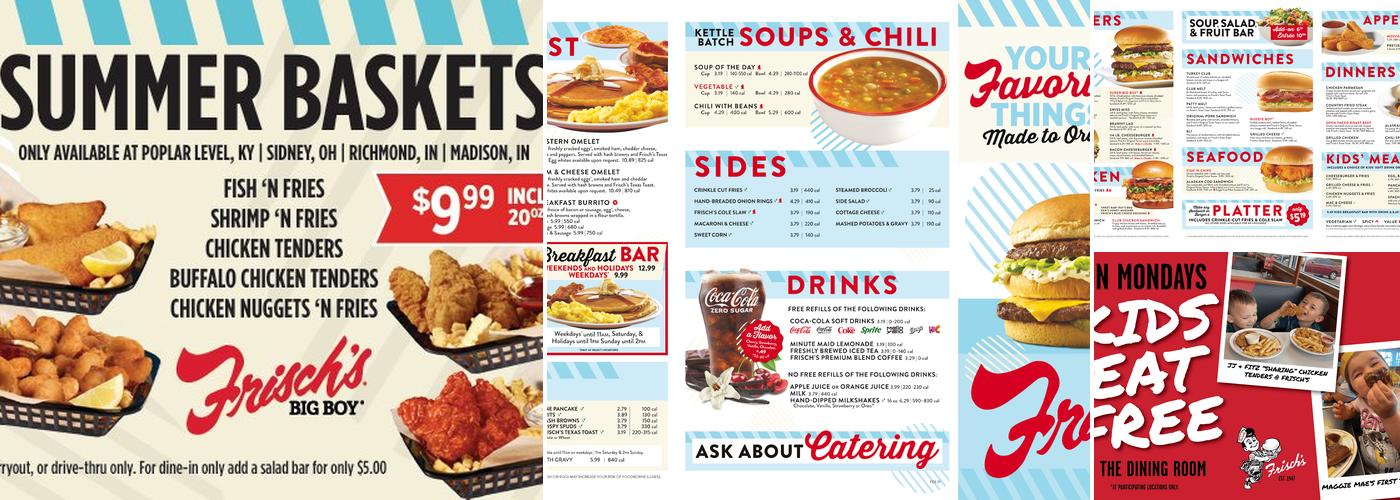 Frisch's Big Boy Menu