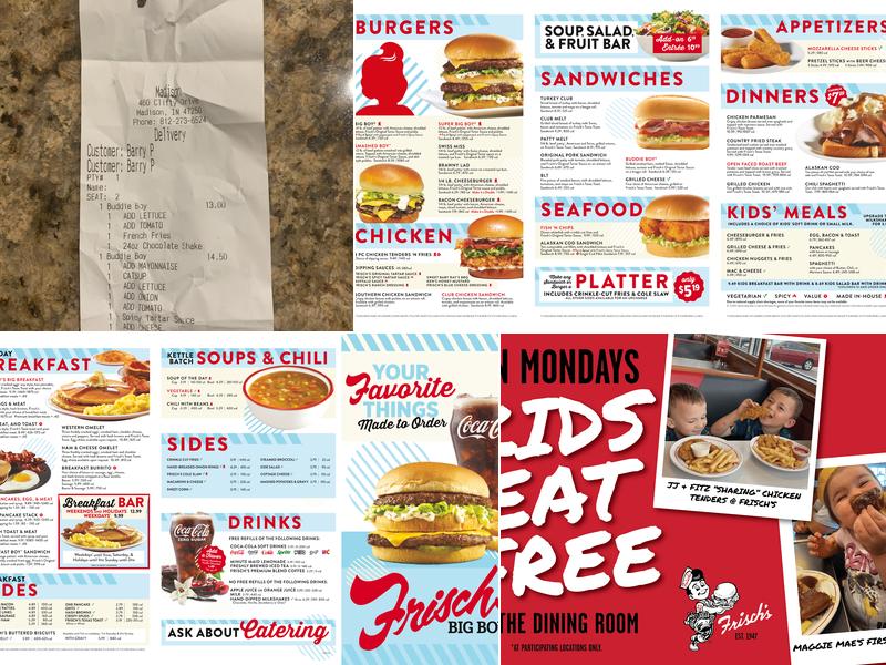 Frisch's Big Boy Menu