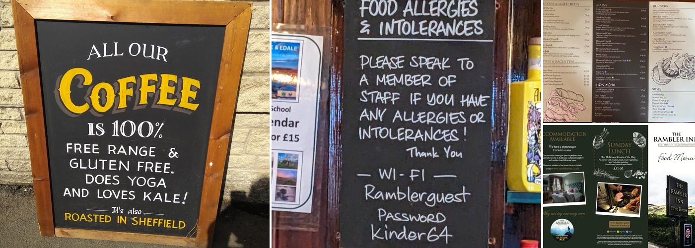 The Rambler Inn Menu