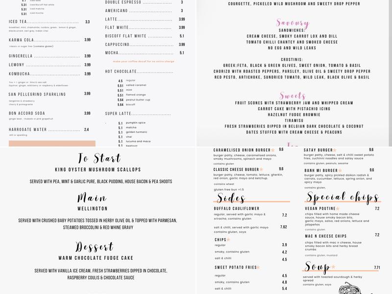 Seeds For The Soul Ltd Menu