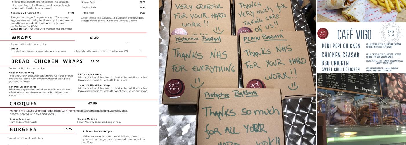 Cafe Vigo Menu