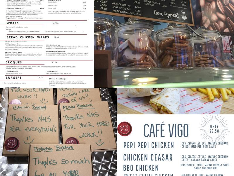 Cafe Vigo Menu
