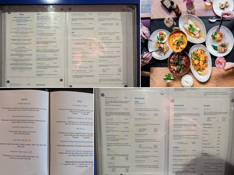 Nok's Kitchen on Stockbridge Menu