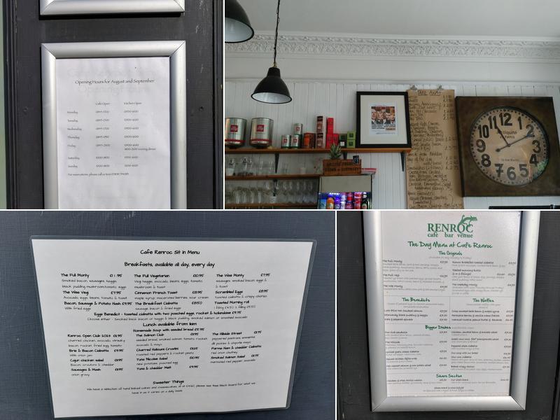 Café Renroc Menu