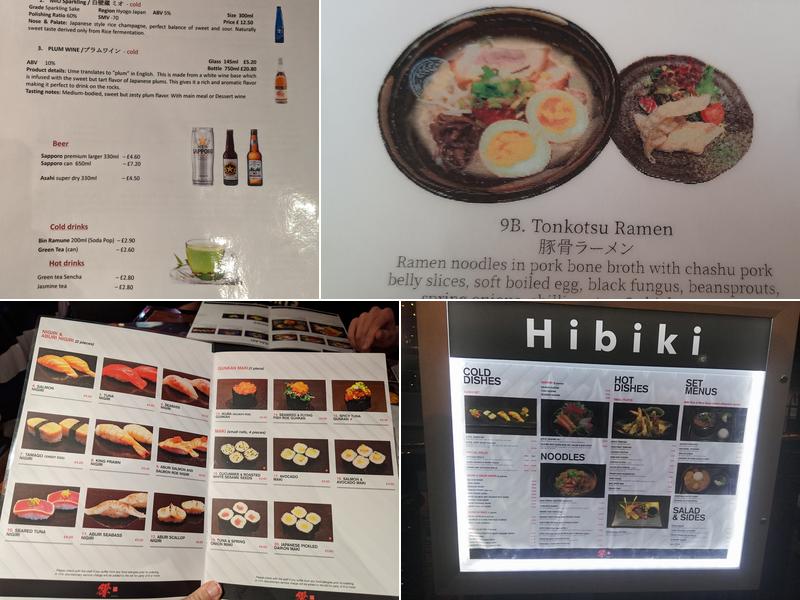 Hibiki Menu