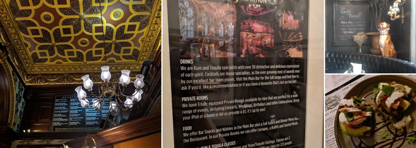 The Voodoo Rooms Menu