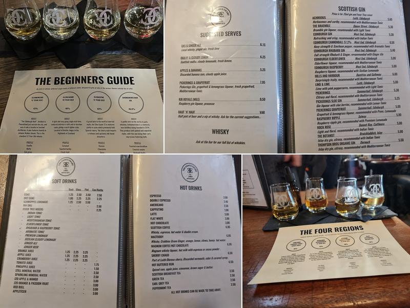 The Ensign Ewart Menu