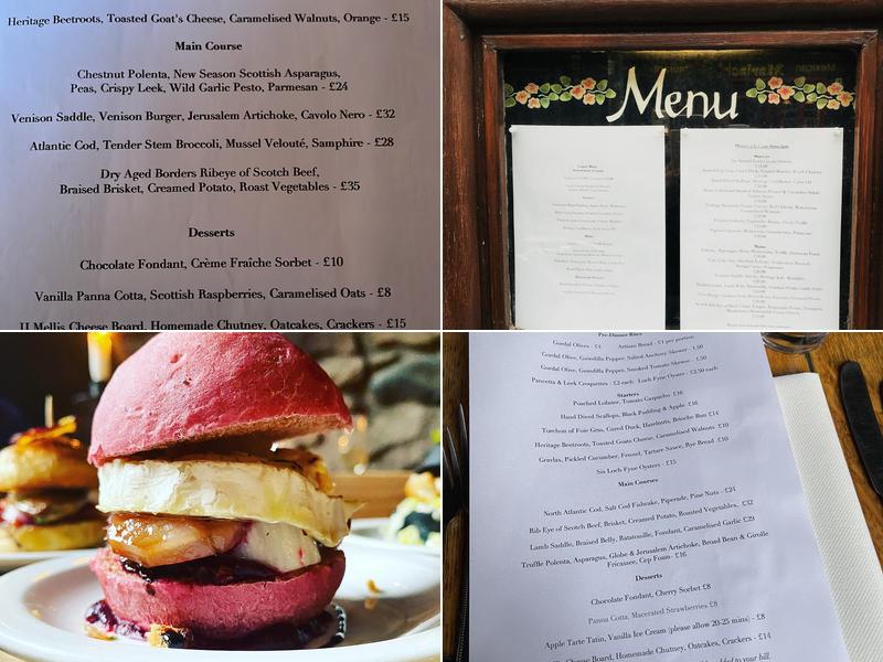 The Grain Store Menu