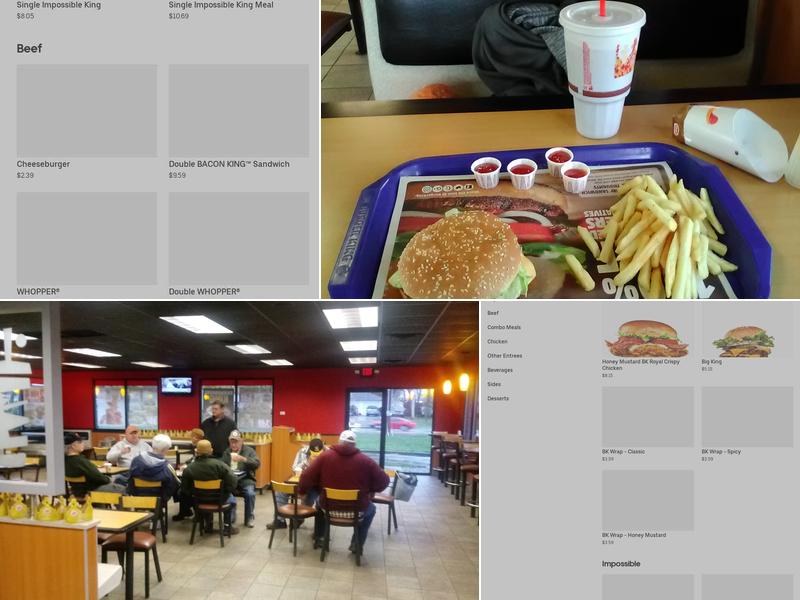 Burger King Menu