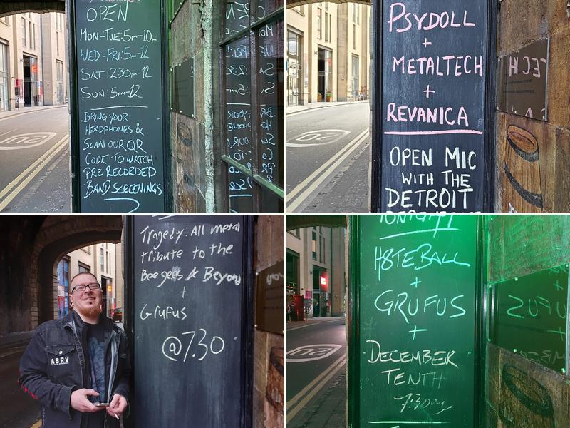 Bannerman's Bar Menu