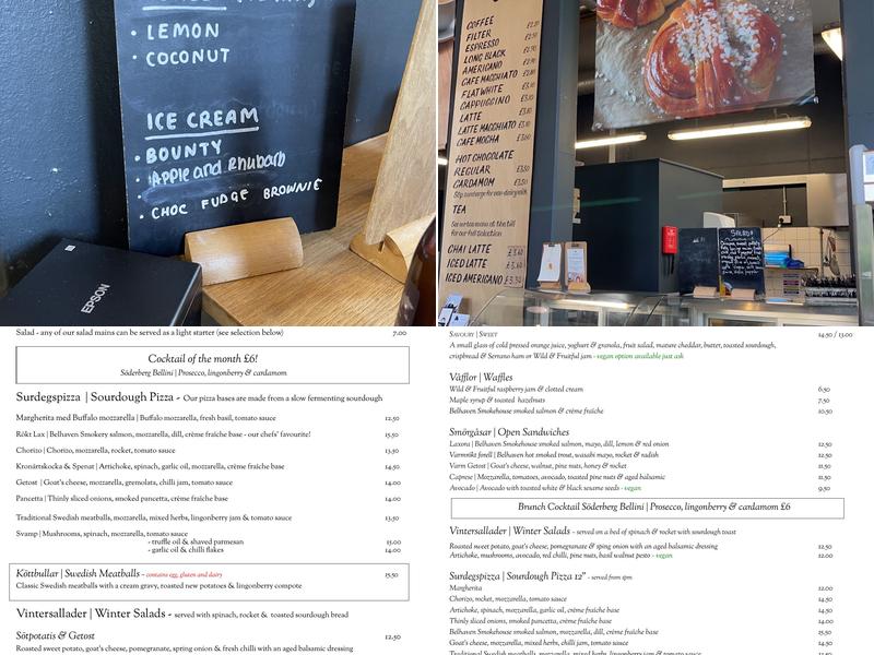 Söderberg The Meadows Menu