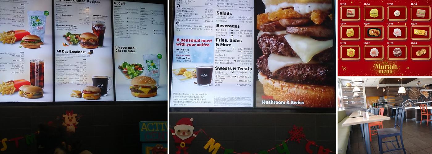 McDonald's Menu