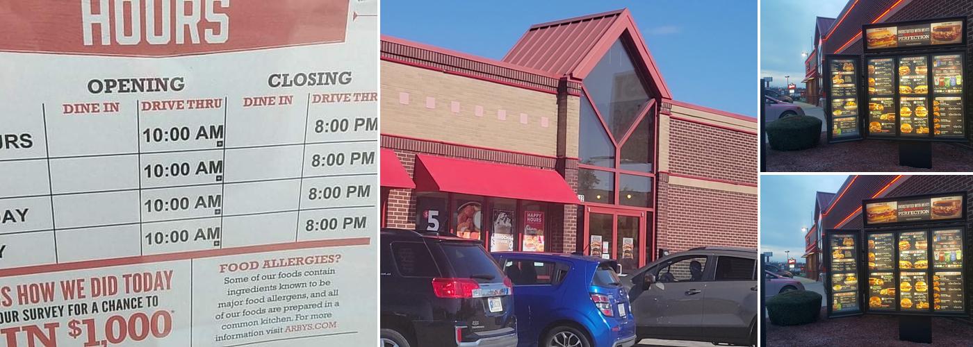 Arby's Menu