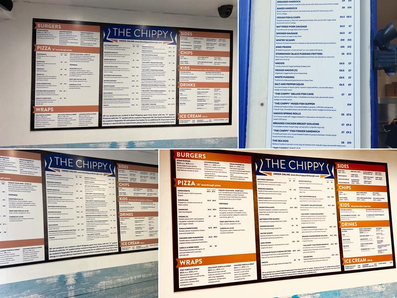 The Chippy by Spencer Menu