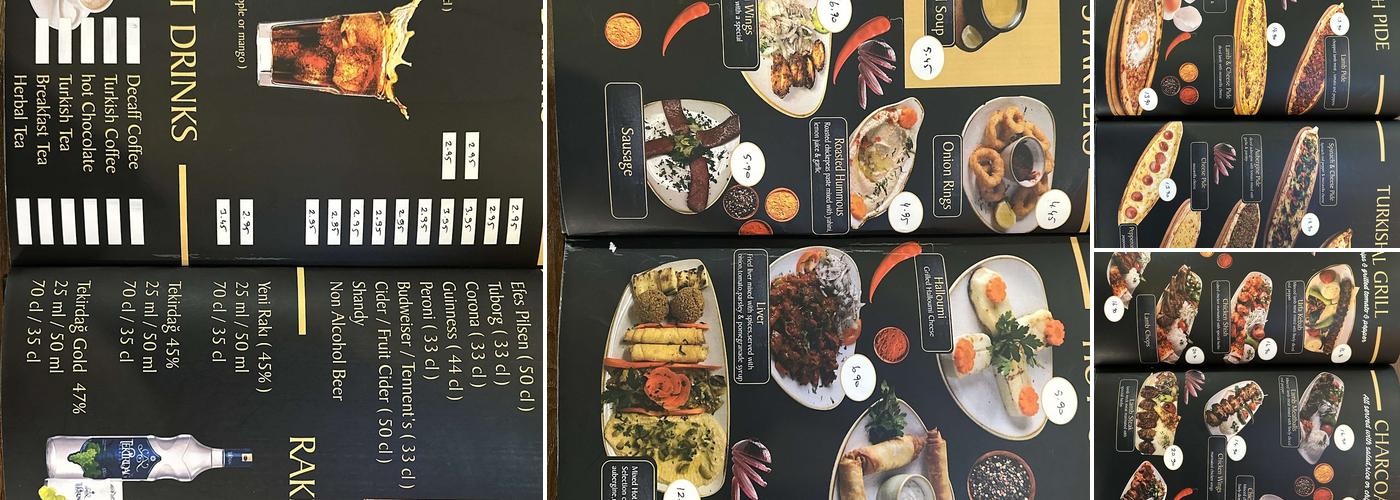 Memed Barbecue Grill & Meze Bar Menu