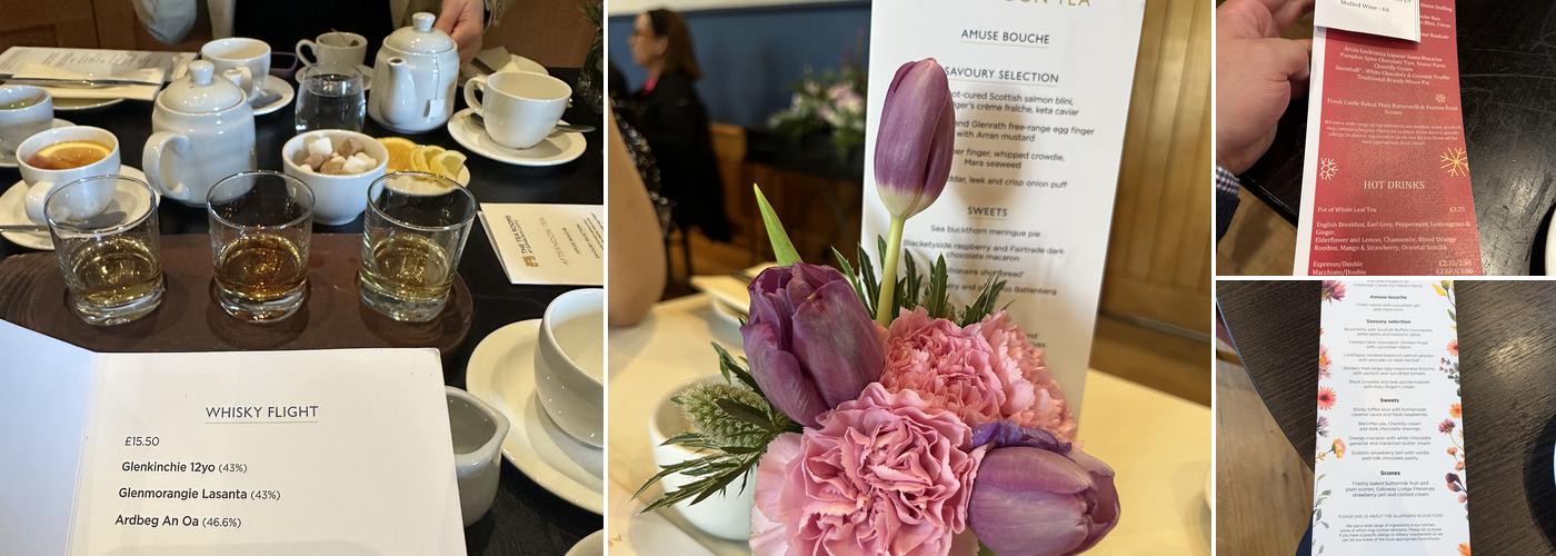 The Tea Rooms At Edinburgh Castle Menu