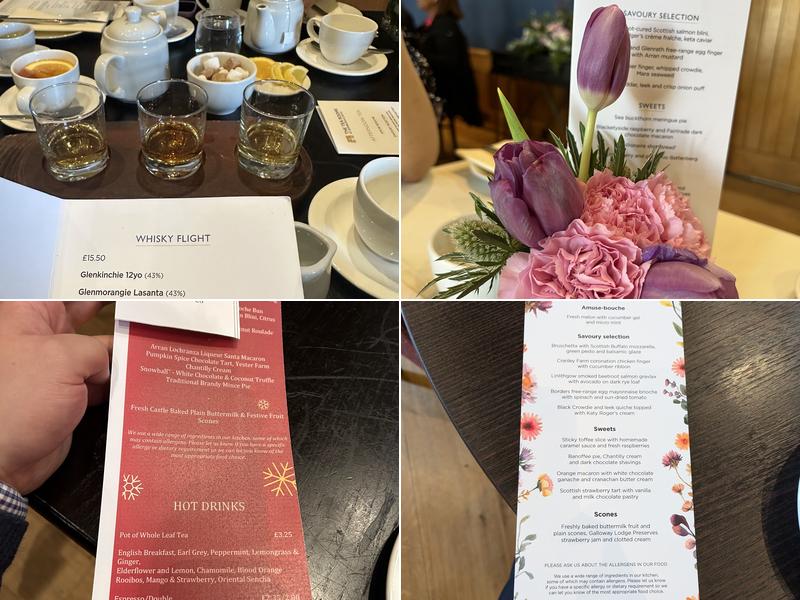 The Tea Rooms At Edinburgh Castle Menu