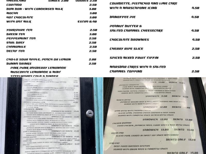 Kawaneko Katsu & Coffee Menu