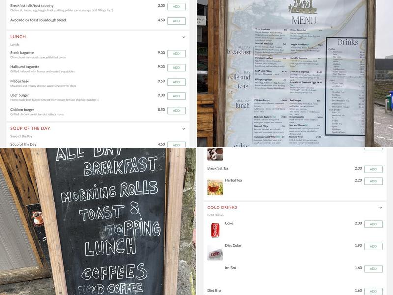 Troy Cafe-Bistro Menu