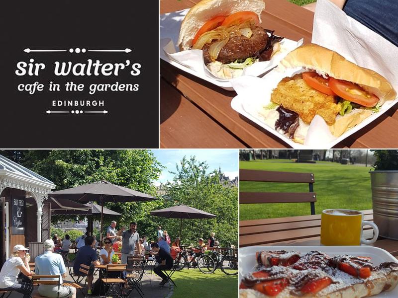 Sir Walter's Cafe in the Gardens