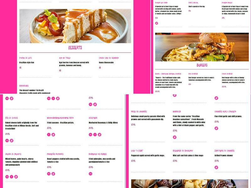 Boteco Do Brasil Menu