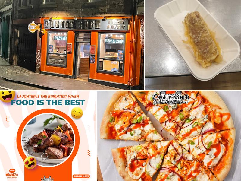 Castle Rock fish and chips