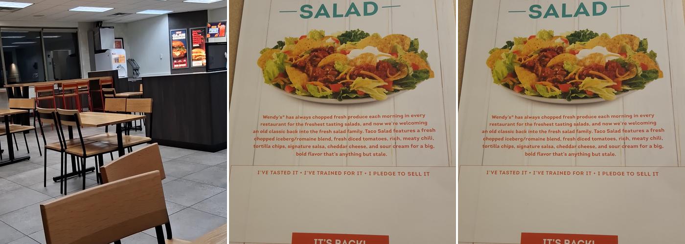 Wendy's Menu
