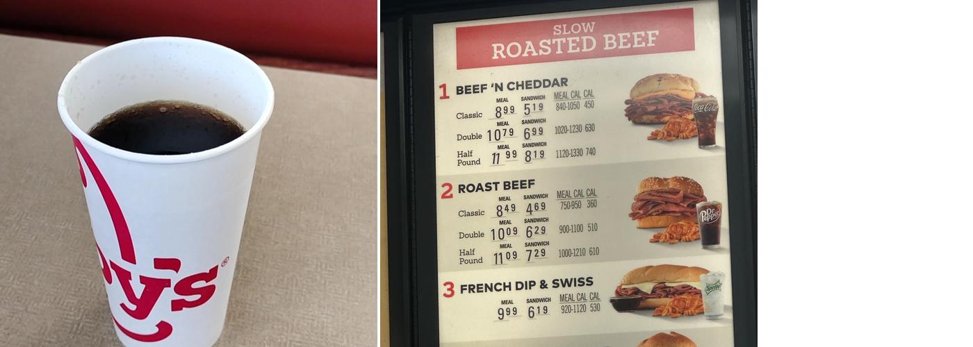 Arby's Menu