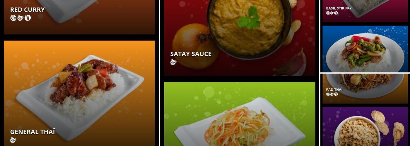 Thai Express Kitchen, Edinburgh Menu