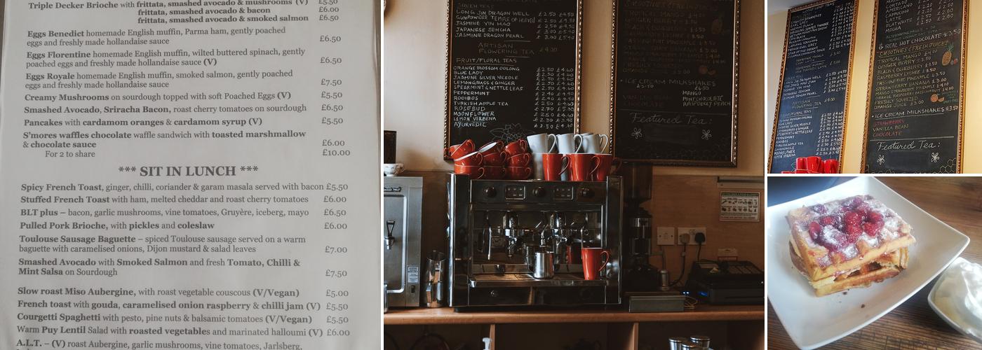 Honeycomb Tearoom Menu