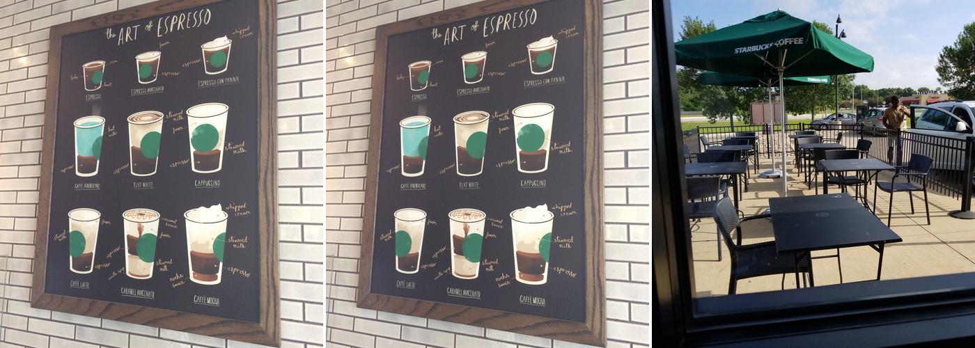 Starbucks Coffee Company Menu