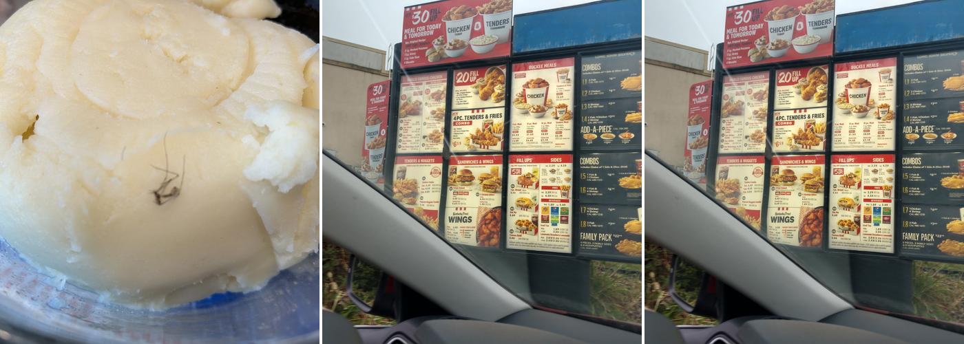 KFC Menu