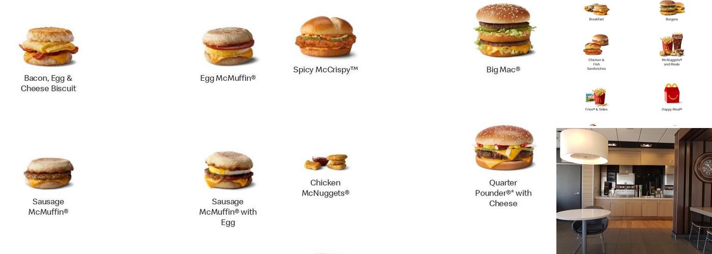 McDonald's Menu