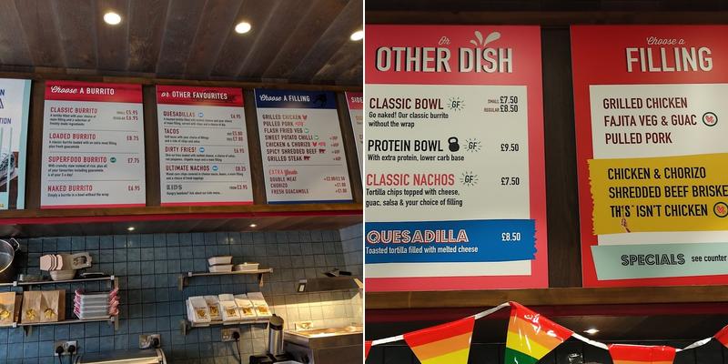 Barburrito Menu