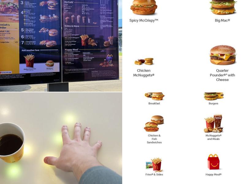 McDonald's Menu
