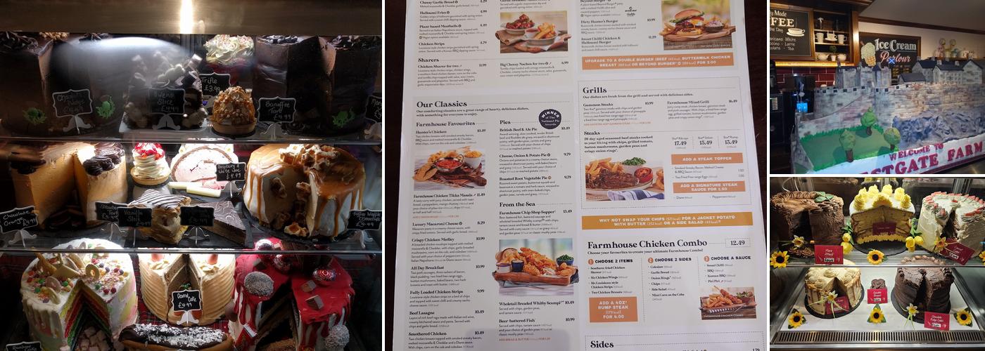 Westgate Farm - Dining & Carvery Menu