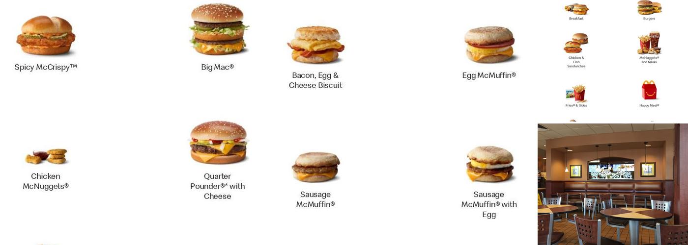 McDonald's Menu