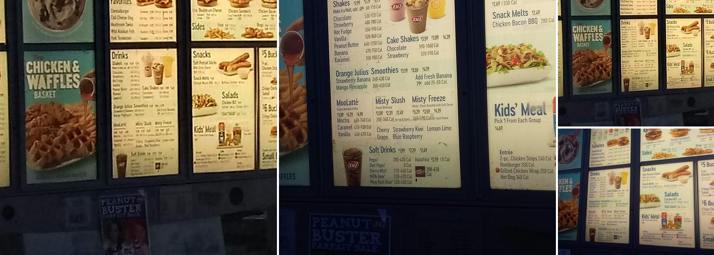 Dairy Queen Grill & Chill Menu