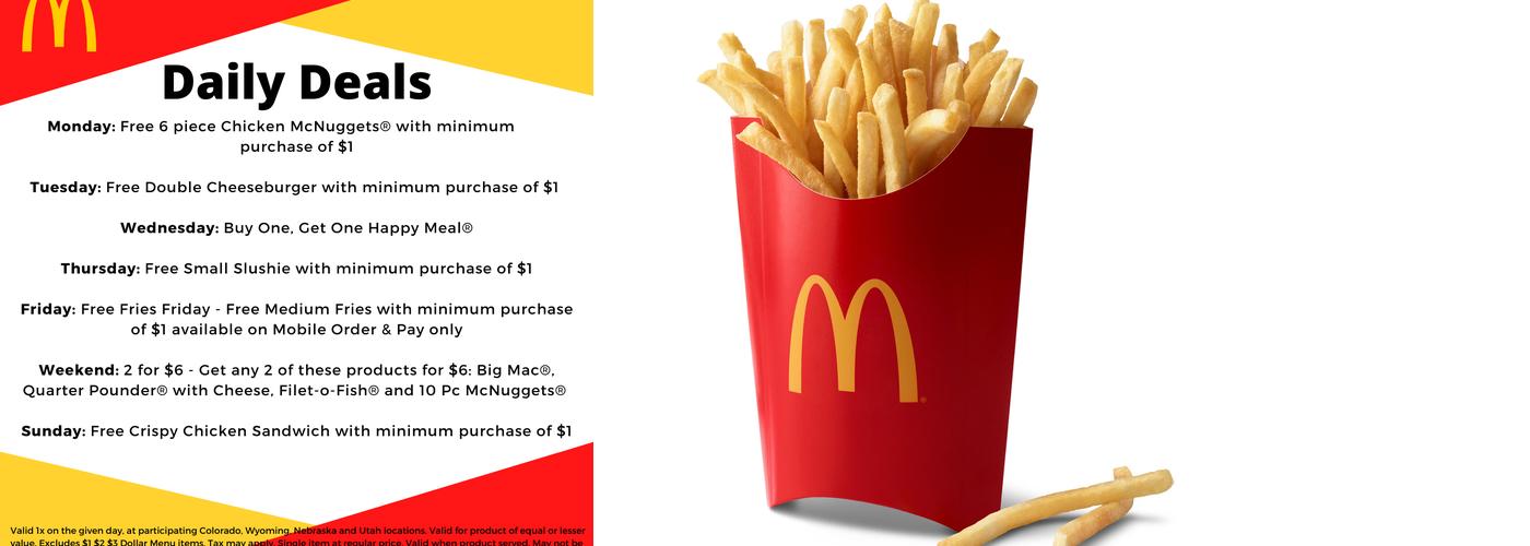 McDonald's Menu