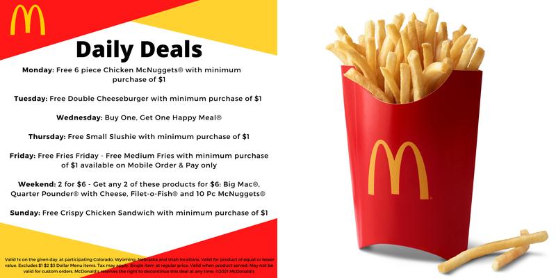 McDonald's Menu