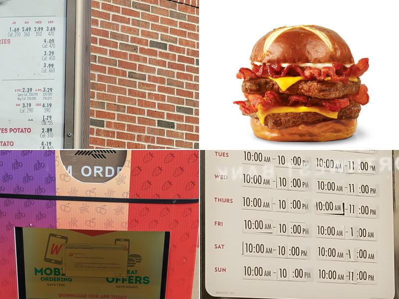 Wendy's Menu