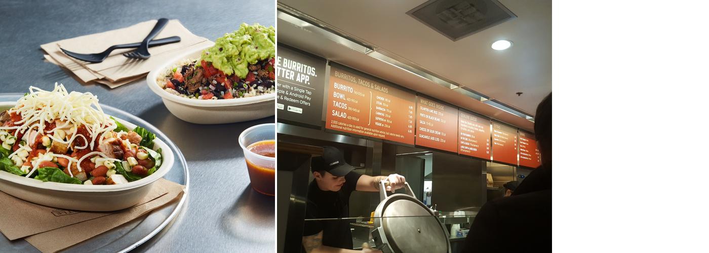 Chipotle Mexican Grill Menu