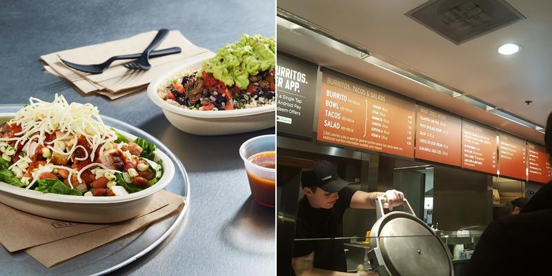 Chipotle Mexican Grill Menu