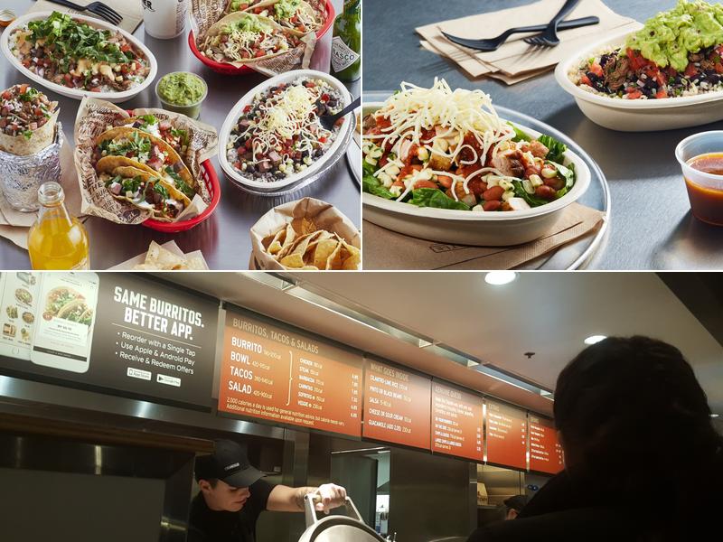 Chipotle Mexican Grill Menu