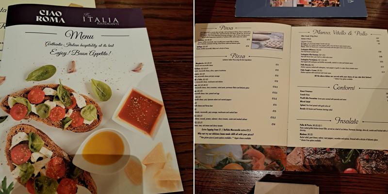 The Hispaniola Restaurant Menu
