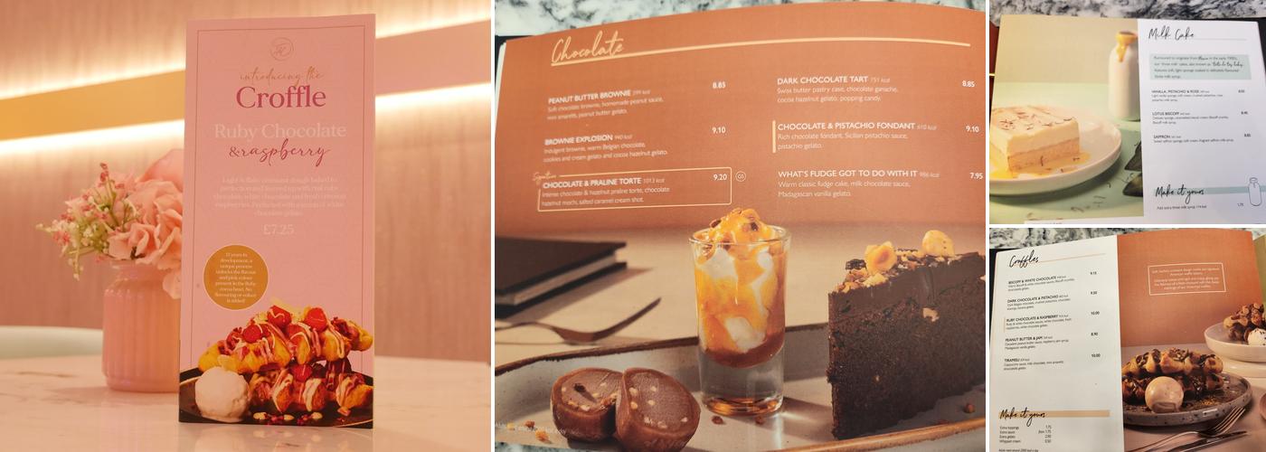 Heavenly Desserts Fountain Park, Edinburgh Menu