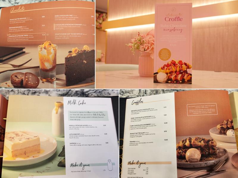 Heavenly Desserts Fountain Park, Edinburgh Menu