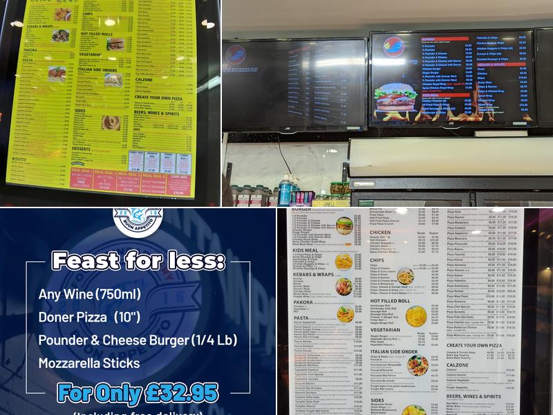 Fountain Park Fry Menu