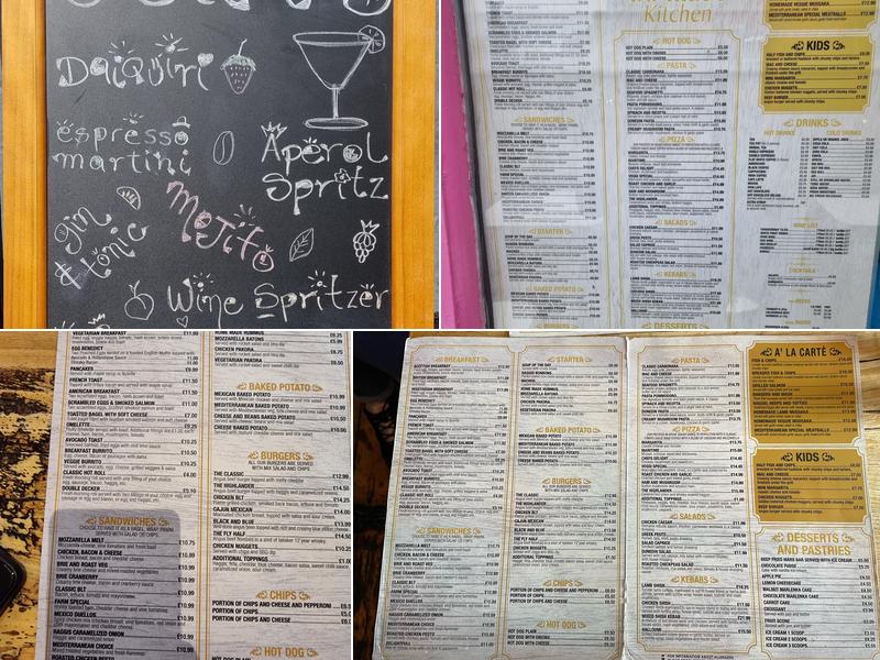 Dunedin Kitchen Menu