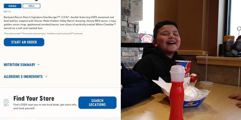 Dairy Queen Grill & Chill Menu